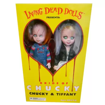 Living Dead Dolls Chucky and Tifanny paket 2 figuri 25 cm termékfotója