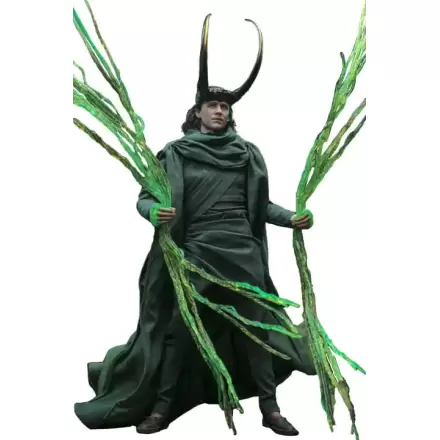 Loki DX Akcijska Figura 1/6 God Loki Artisan Edition Hot Toys Exclusive 31 cm fotografija izdelka