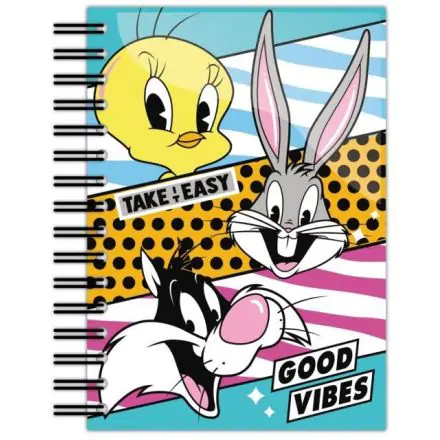 Looney Tunes Wiro Beležnica A5 Good Vibes termékfotója