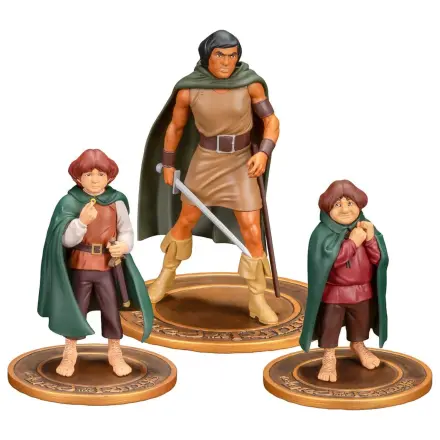 Lord of the Rings Animated Film PVC figurice 3-paket Frodo, Aragorn in Samwise fotografija izdelka