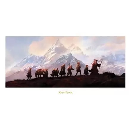 Lord of the Rings Art Print The Fellowship of the Ring: 20th Anniversary 59 x 30 cm Umetniški Tisk termékfotója