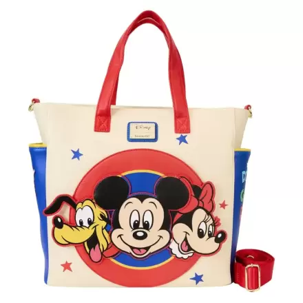 Loungefly Disney Classic Mickey and Friends konvertibilna nahrbtnik tote torba termékfotója