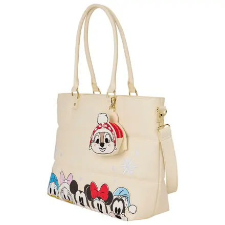 Loungefly Disney Mickey & Friends Puff Quilt torba in torbica za kovance fotografija izdelka