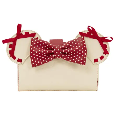 Loungefly Disney Minnie Mouse Rocks the Dots Coquette denarnica fotografija izdelka