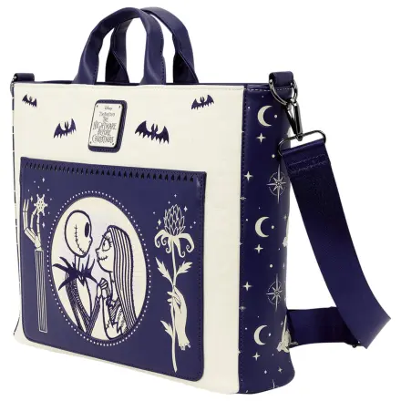Loungefly Disney Nightmare Before Christmas Jack Skellington & Sally nočni nahrbtnik torba fotografija izdelka