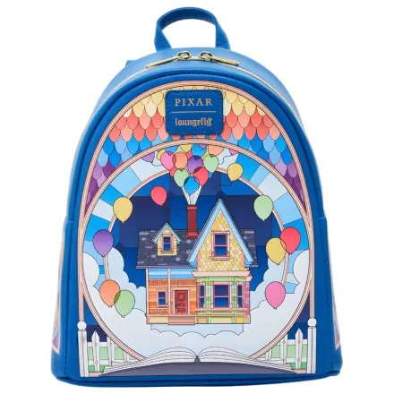 Loungefly Disney Pixar Up nahrbtnik iz vitraža 26 cm fotografija izdelka