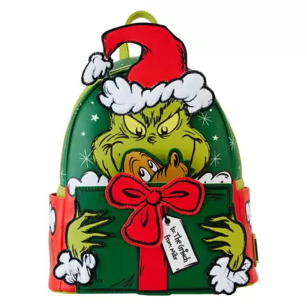 Loungefly Dr. Seuss How the Grinch Stole Christmas! Božičkov nahrbtnik 26 cm fotografija izdelka