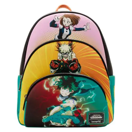 My Hero Academia by Loungefly nahrbtnik Deku Triple Pocket Scene termékfotója