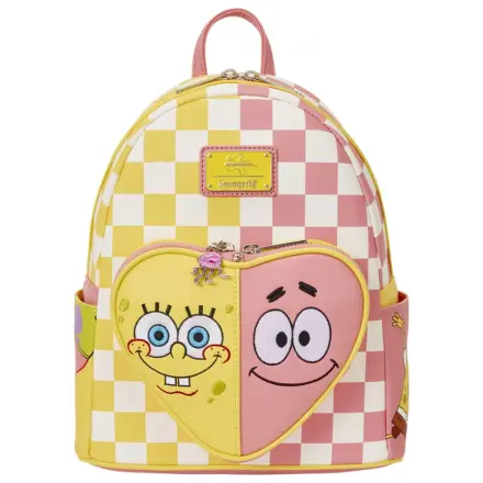 Loungefly SpongeBob SquarePants & Patrick Star Checkered nahrbtnik 26 cm fotografija izdelka