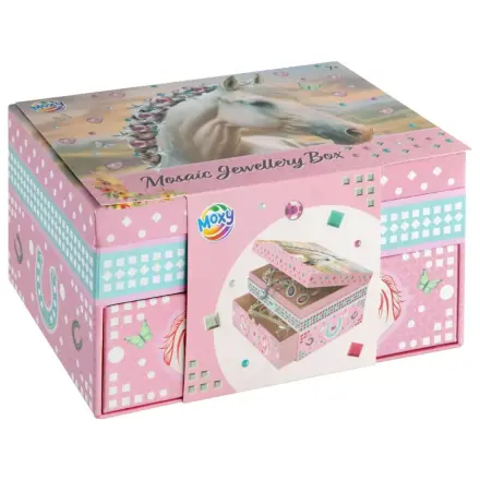 Horseman Braid Mosaic Škatlica za nakit fotografija izdelka