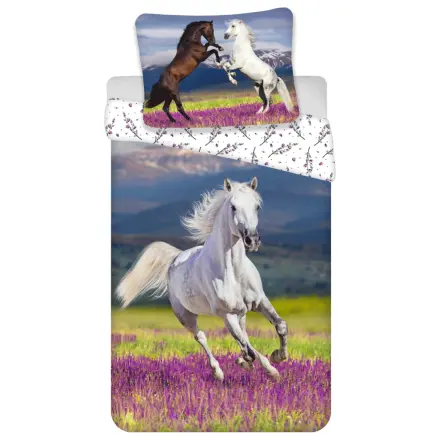 Lovas White Meadow Prevleka za odejo fotografija izdelka