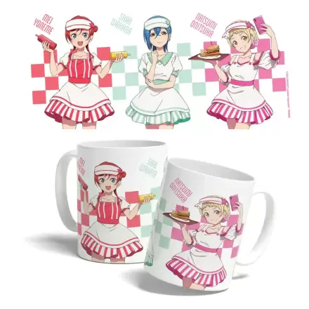 Love Live! Superstar!! Skodelica American Diner Mei, Shiki, Natsumi 325 ml termékfotója