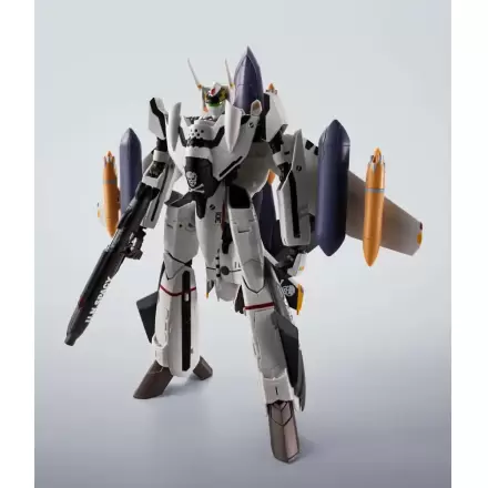Macross 7 Hi-Metal R akcijska figura VF-0S Phoenix (Roy Focker Use) & QF-2200D-B Ghost komplet 14 cm fotografija izdelka