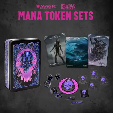 Magic the Gathering Komplet Kock in Žetonov Black Mana termékfotója