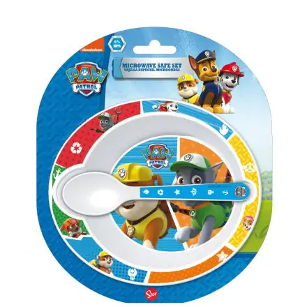PAW Patrol Baby Micro globok krožnik + set žlic fotografija izdelka