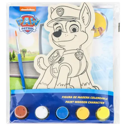 PAW Patrol Chase pobarvana lesena figura fotografija izdelka