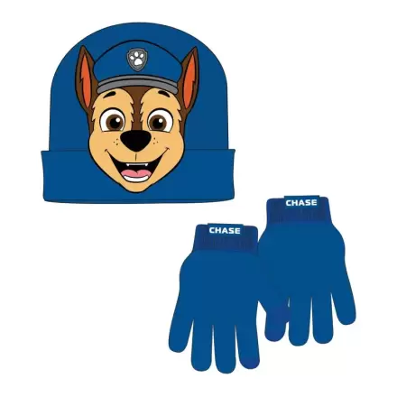 Paw Patrol Chase kapa in rokavice komplet fotografija izdelka
