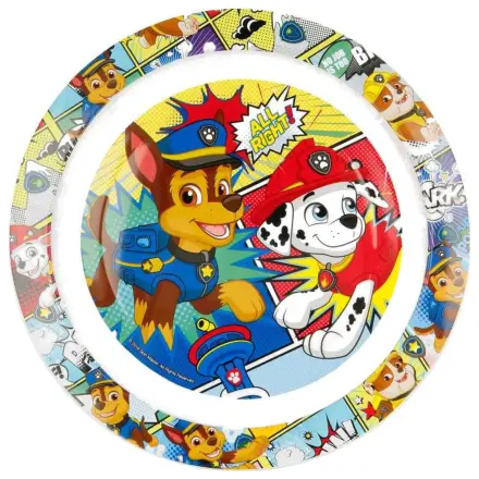 PAW Patrol Comic mikro ploščat krožnik 22 cm fotografija izdelka