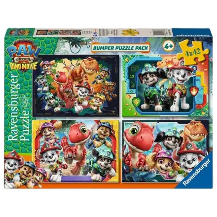 Paw Patrol Dino Movie sestavljanka 4x42 kosov fotografija izdelka