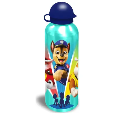 PAW Patrol Duty Calls modra aluminijasta steklenička za pitje s pokrovčkom za pijačo 500 ml fotografija izdelka