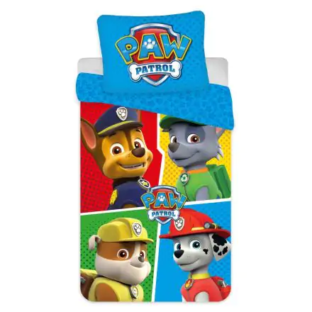 Paw Patrol Prevleka za odejo iz mikrovlaken 140x200cm, 70x90cm fotografija izdelka