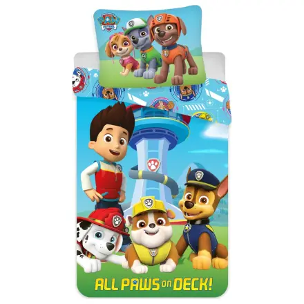 PAW Patrol Paws on Deck odeja/prevleka za odejo za malčke/predšolske otroke fotografija izdelka