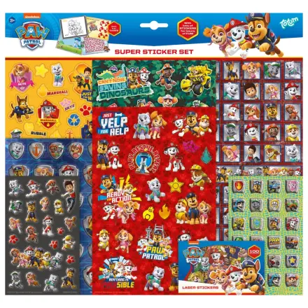 Paw Patrol Rescue Repeat Super set nalepk z igračo fotografija izdelka