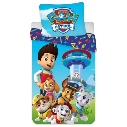 Paw Patrol Tower Adventure otroški, predšolski prevleka za odejo fotografija izdelka
