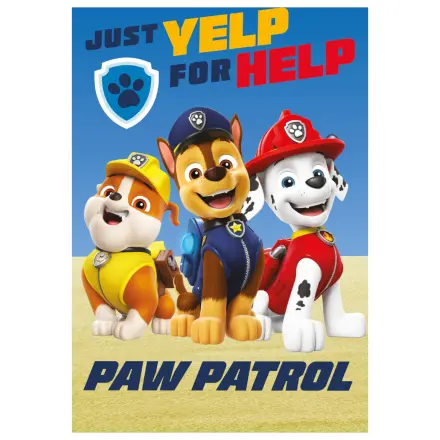 Paw Patrol Yelp odeja iz flisa fotografija izdelka