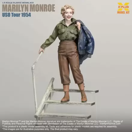 Komplet plastičnega modela Marilyn Monroe 1/8 USO turneja 1954 25 cm fotografija izdelka