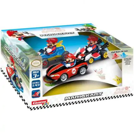 Mario Kart Mario Pull Speed set 3 autá fotografija izdelka