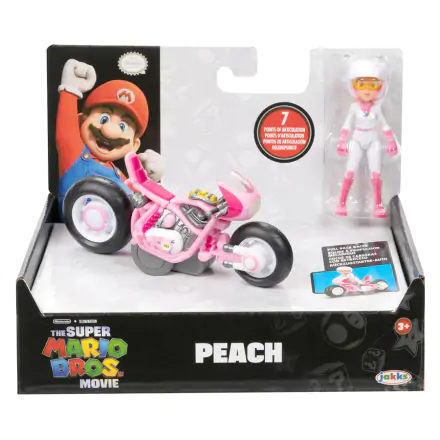 Mario Kart The Movie Peach Kart figura 7 cm termékfotója