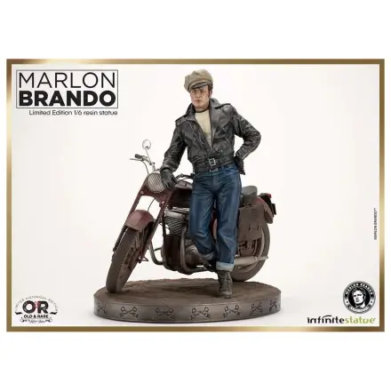 Marlon Brando s kipom s kolesom, omejena izdaja 1/6, 30 cm fotografija izdelka