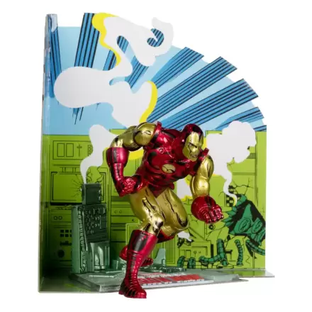 Marvel PVC Kip 1/10 Iron Man (The Invincible Iron Man #126) 11 cm termékfotója