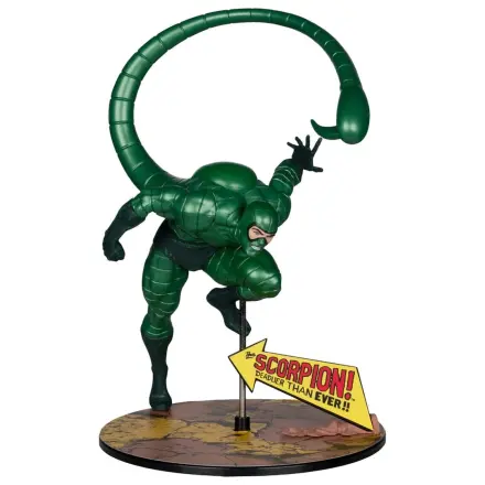 Marvel PVC Kip 1/10 Scorpion (Metallic) (The Amazing Spider-Man #318) (Gold Label) 18 cm fotografija izdelka