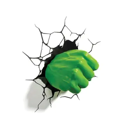 Marvel 3D LED lučka Hulk Fist termékfotója