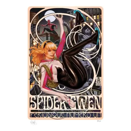 Marvel Art Print Spider-Gwen: Périodique Numéro Un 46 x 61 cm - brez okvirja termékfotója