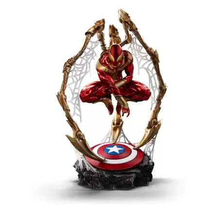 Marvel Art Scale Deluxe Kip 1/10 Spider-man Iron Armor Comics (CCXP Exclusive 2024) 24 cm termékfotója