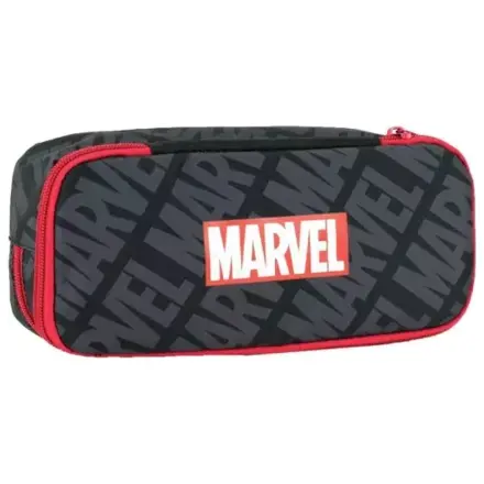 Marvel Black Svinčnikar s 2 predaloma 26 cm fotografija izdelka
