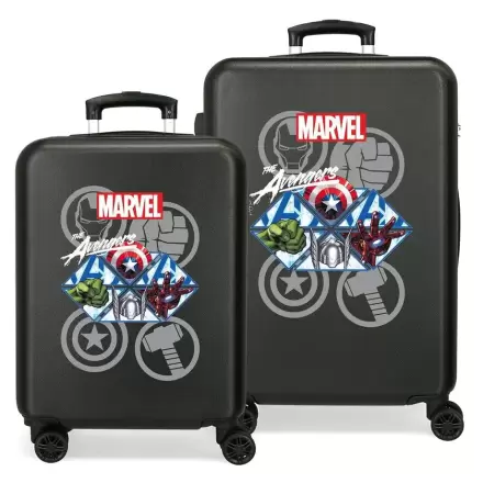 Marvel Avengers Heroes ABS komplet 2 trolley kovčka termékfotója