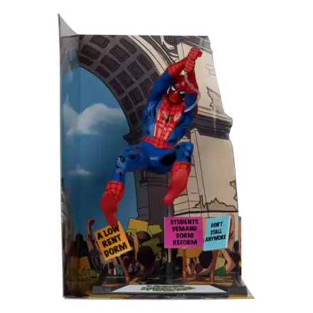 Marvel Collection PVC Kip 1/10 Spider-Man & Scene Gold Label (The Amazing Spider-Man #68) 15 cm termékfotója