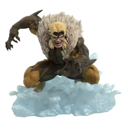 Marvel Comic Gallery PVC Diorama Sabretooth 16 cm fotografija izdelka