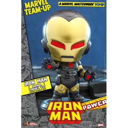 Marvel Comics Cosbaby (S) Mini Figurica Iron Man (Armor Model 42) 10 cm termékfotója