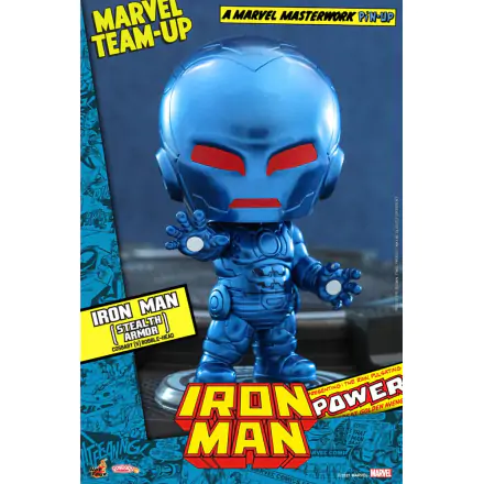 Marvel Comics Cosbaby (S) Mini Figurica Iron Man (Stealth Armor) 10 cm termékfotója