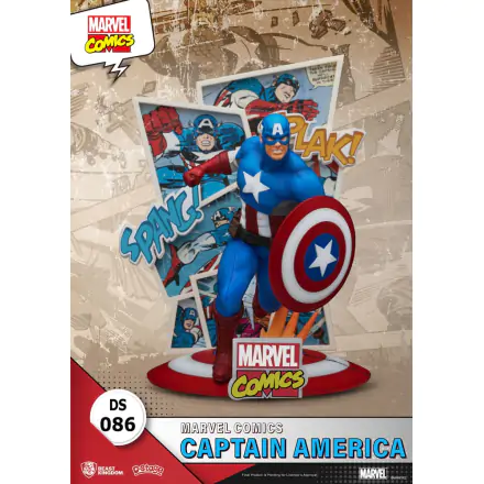 Marvel Comics D-Stage PVC diorama Captain America 16 cm fotografija izdelka