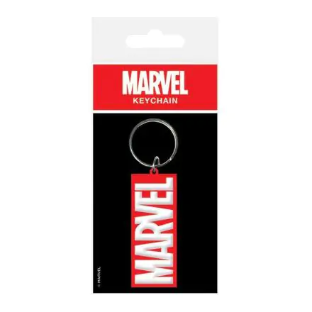 Marvel Comics Gumijast Keychain Logo 6 cm termékfotója