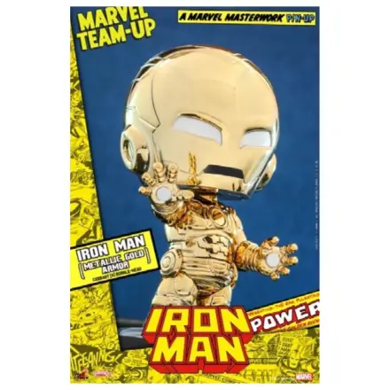 Marvel Cosbaby Wave 2 Iron Man Metallic Gold Armor fotografija izdelka
