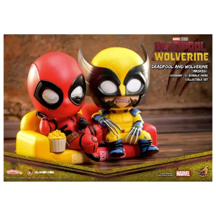 Marvel Cosbaby Wave 5 Deadpool & Wolverine Masked fotografija izdelka