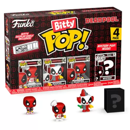 Deadpool Bitty Funko POP! Vinilna Figura 4-Pack Master 2,5 cm termékfotója