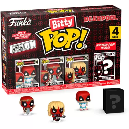 Deadpool Bitty Funko POP! Vinilna Figura 4-Pack Sleepover 2,5 cm termékfotója